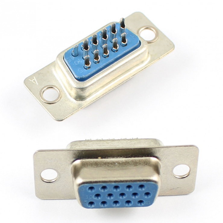 Conector VGA 15 pini mama OEM
