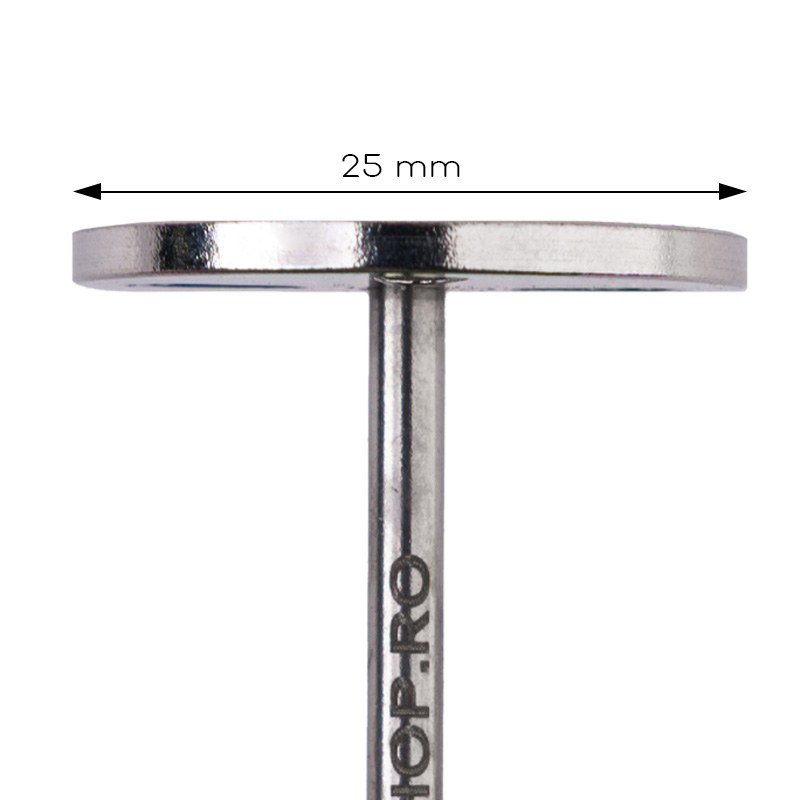 Disc Pedichiura 25mm Nailshop Oțel Inoxidabil
