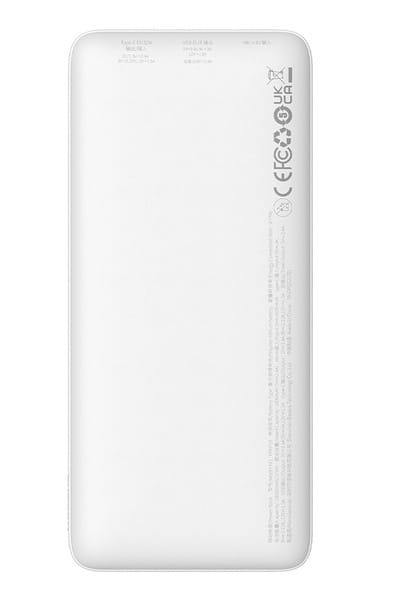 Baterie externă Baseus Airpow 10000mAh 20W USB-C Alb - imagine 10