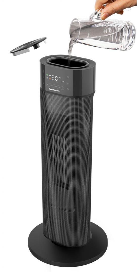 Radiator Ceramic Heinner HCH-LH2000BK cu Umidificare 2000W - imagine 4
