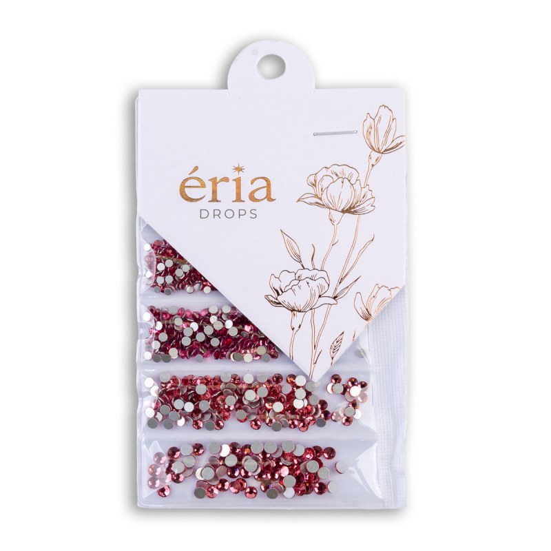 Éria Drops Rose Cristale Sticlă Nailshop