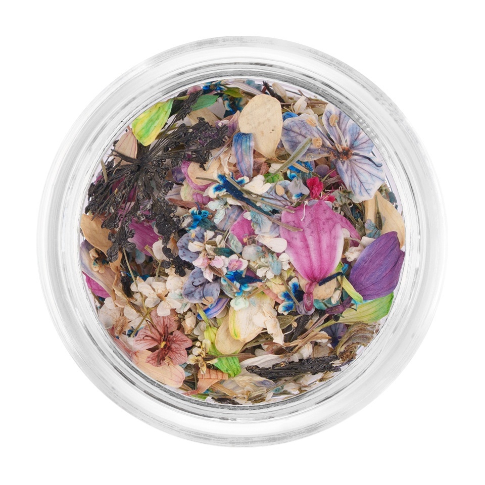 Flori Uscate Unghii LUXORISE Secret Garden pentru Manichiura