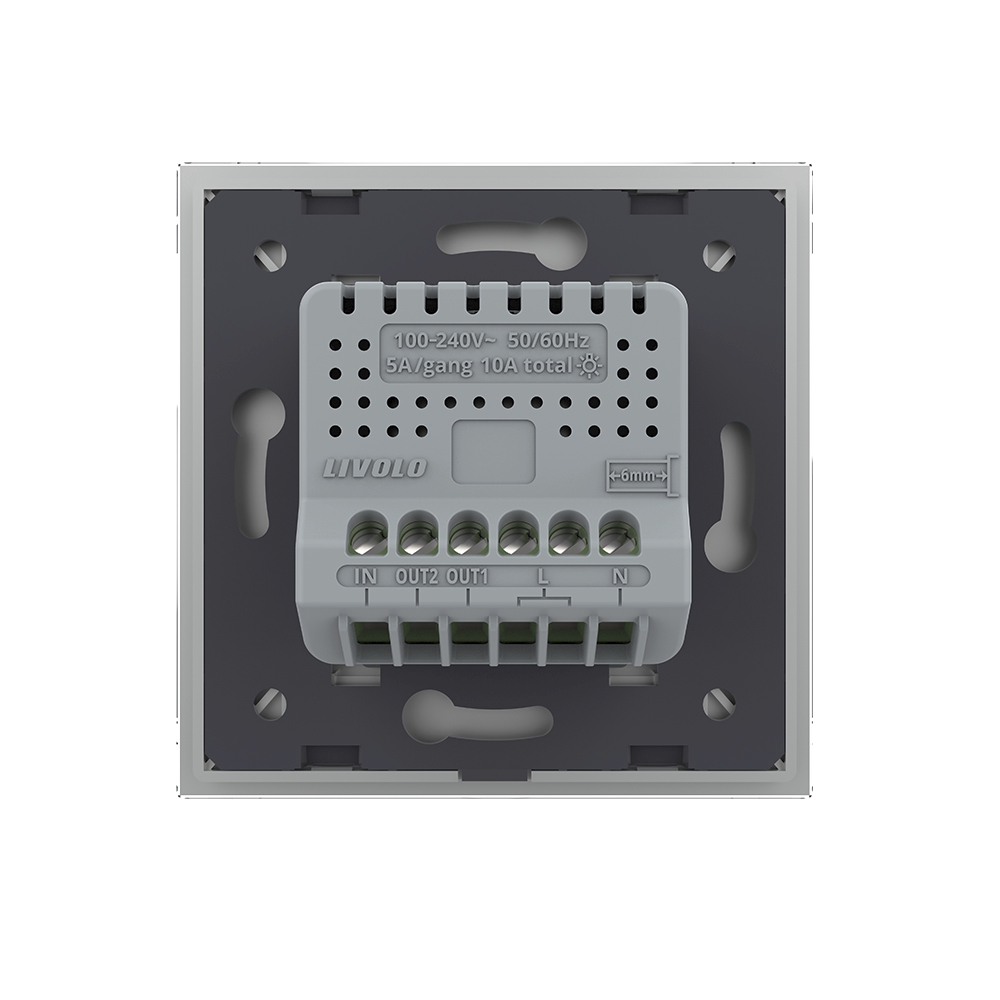 Intrerupator Dublu Touch LIVOLO cu Reset si Contact Uscat - imagine 16