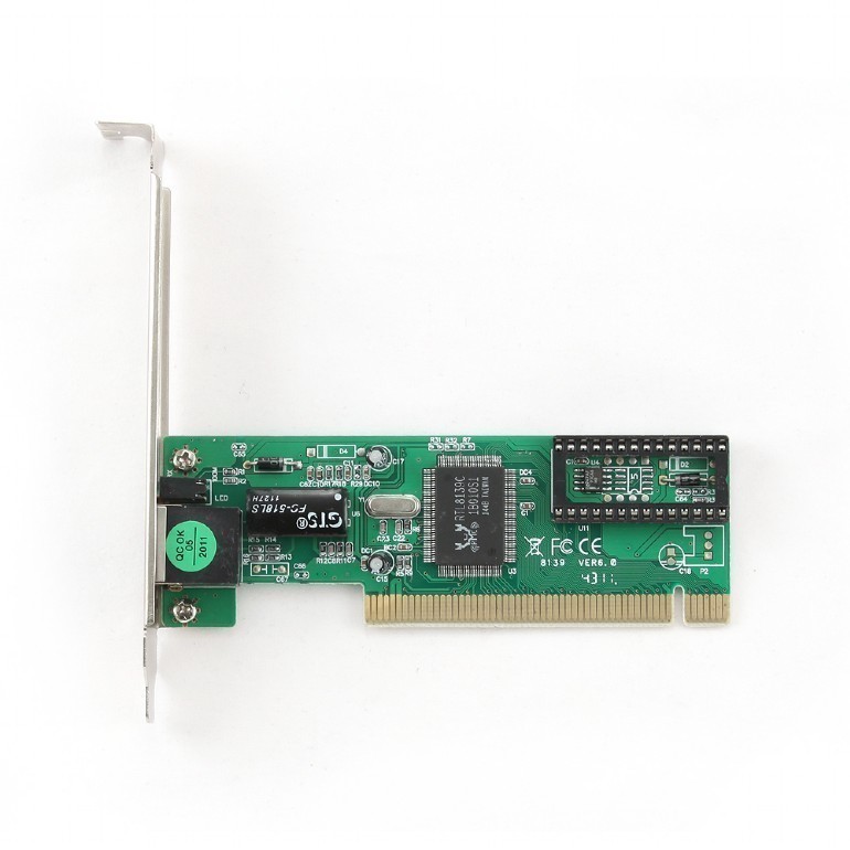 Placă Rețea Gembird NIC-R1 PCI 100Mbps - Conexiune Stabilă