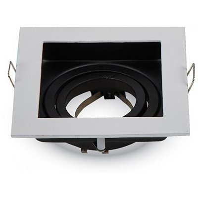 Corp Spot GU10 Alb V-TAC, Aluminiu, 1xGU10