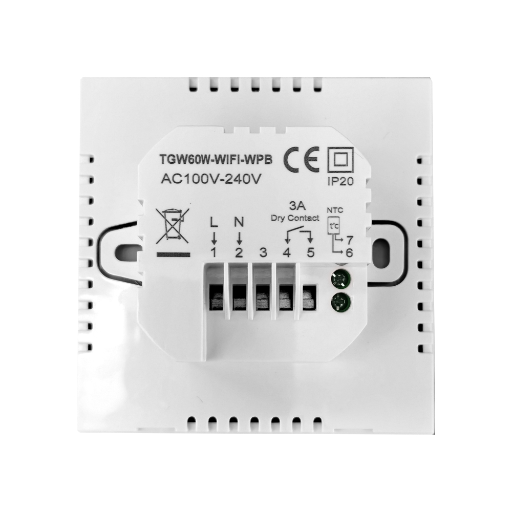 Termostat Wi-Fi BeOk TGW60, Control Smartphone - imagine 4