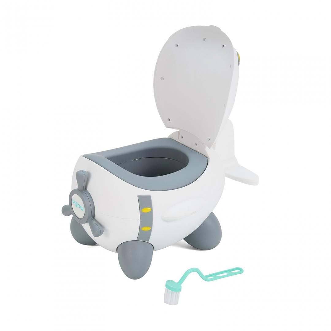 Olită Avion U-GROW Alb UGOA-75WH - Design Creativ pentru Copii - imagine 7