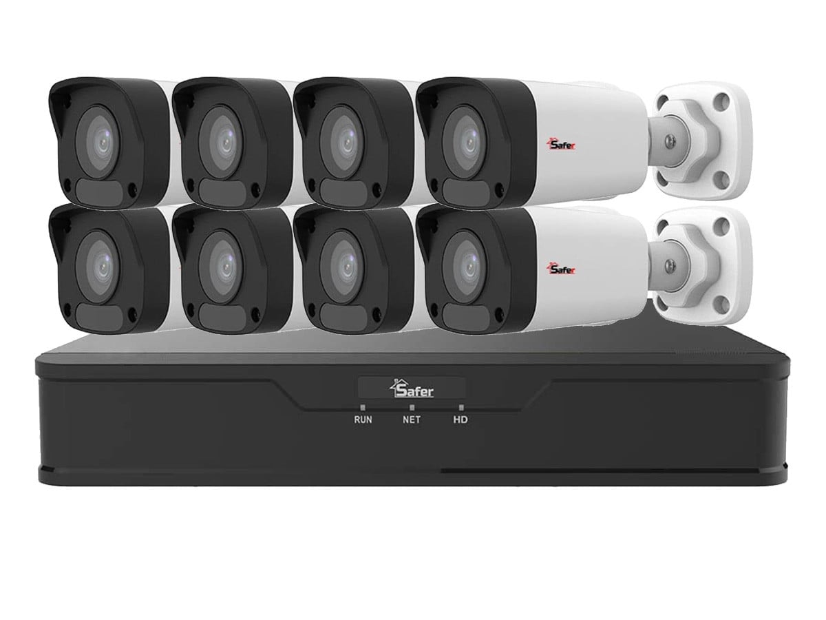 Kit Supraveghere Safer 8 Camere IP Full HD