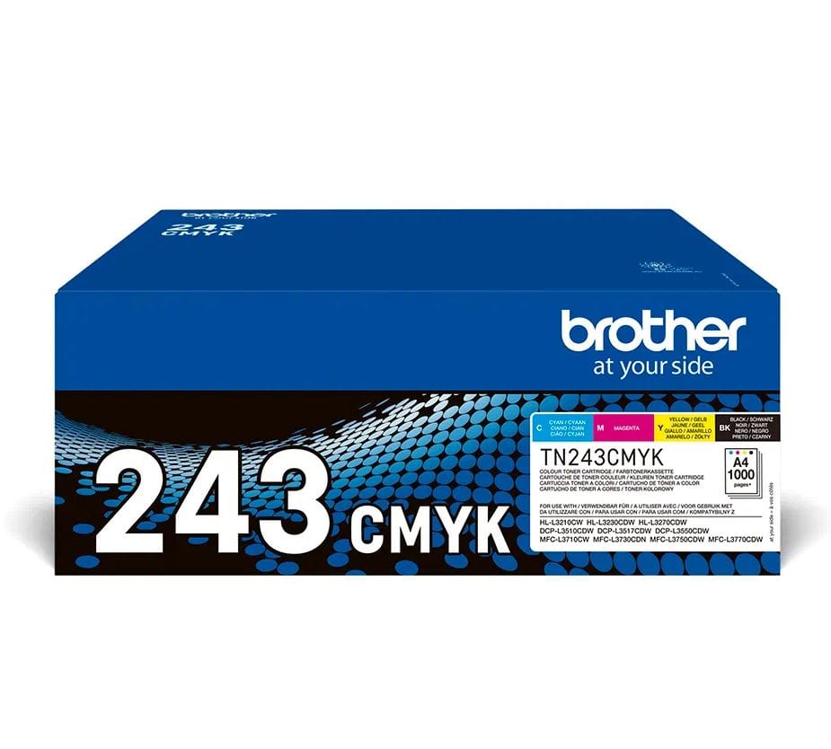 Combo Original Brother TN243CMYK - 4 Cartușe Laser Color - imagine 3
