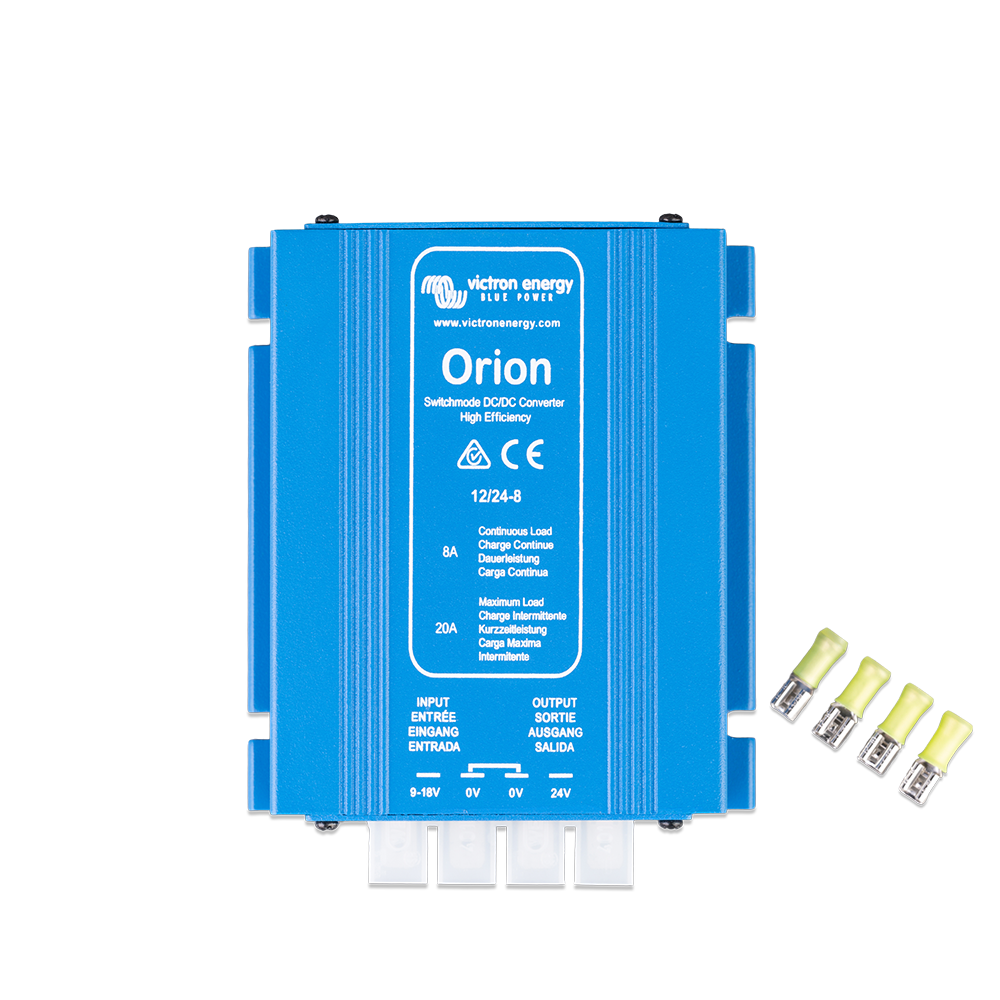 Convertor DC/DC Victron Orion 12/24-8 IP20 8A Fără Izolație
