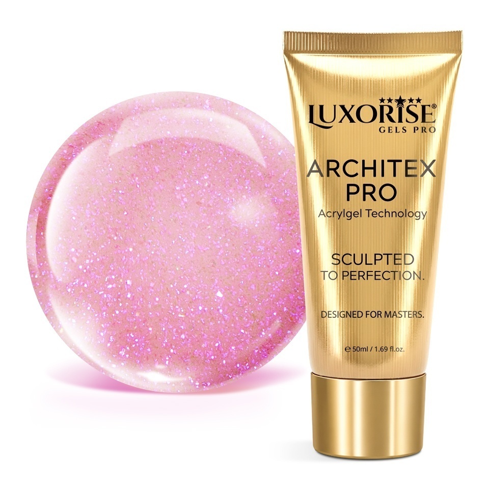 Polygel LUXORISE ARCHITEX PRO - Intense Elegance Collection, Royal Haze, 50ml