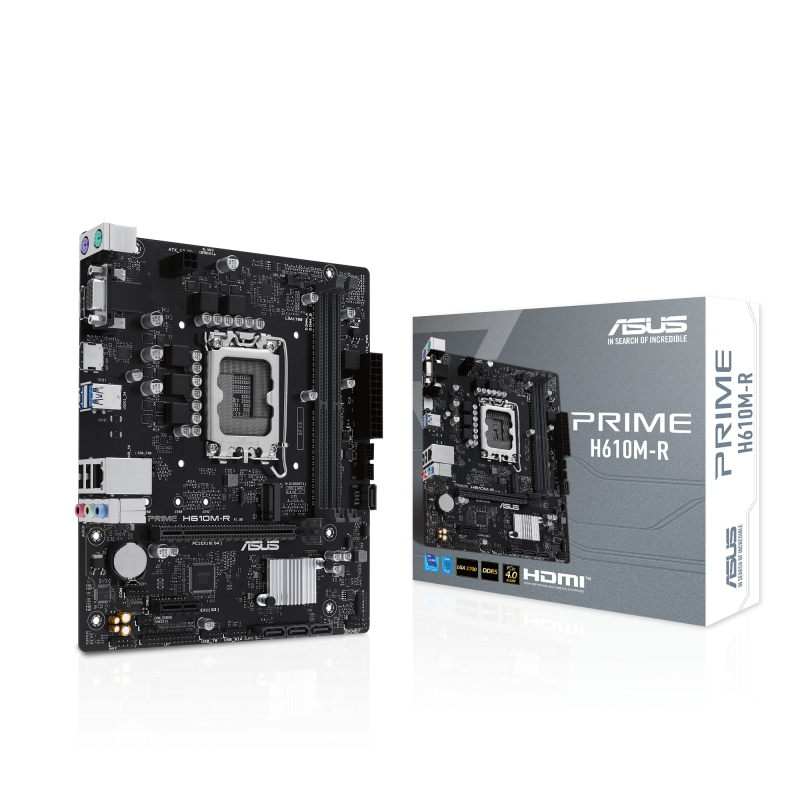 Placă de bază ASUS PRIME H610M-R LGA1700 DDR5 mATX