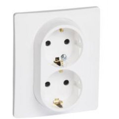Priza Dublă Legrand Niloe cu Protecție Copii