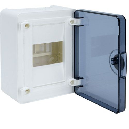 Tablou Electric Hager 4 Module, Usă Transparentă