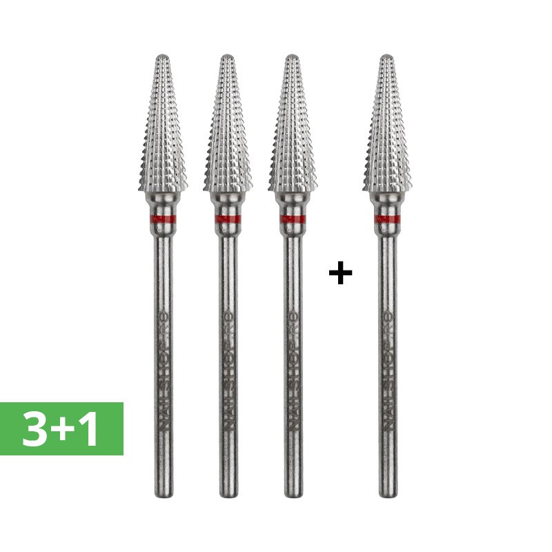 Set 3+1 Bit Carbid Ascuțit #214 Nailshop