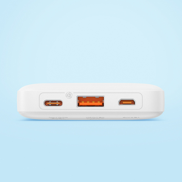 Baterie externă BASEUS Airpow PPQD090002 10000mAh 20W Alb - imagine 5