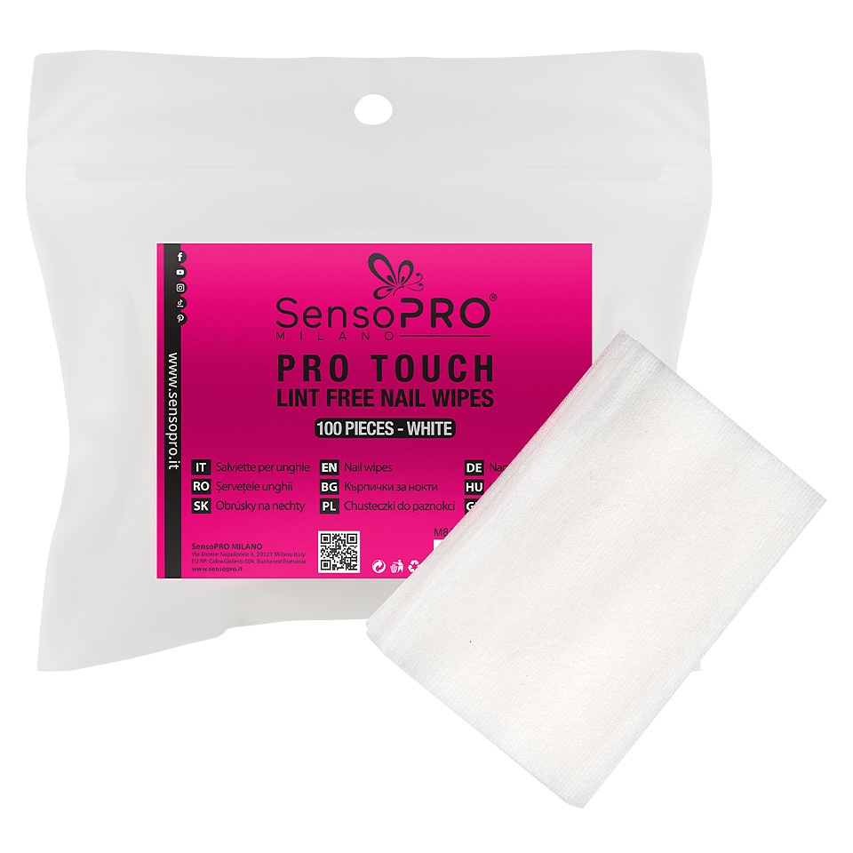 Servetele Unghii SensoPRO Milano, 100 Buc