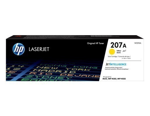 Toner HP 207A Yellow W2212A - Culori Vibrante, 1250 Pagini