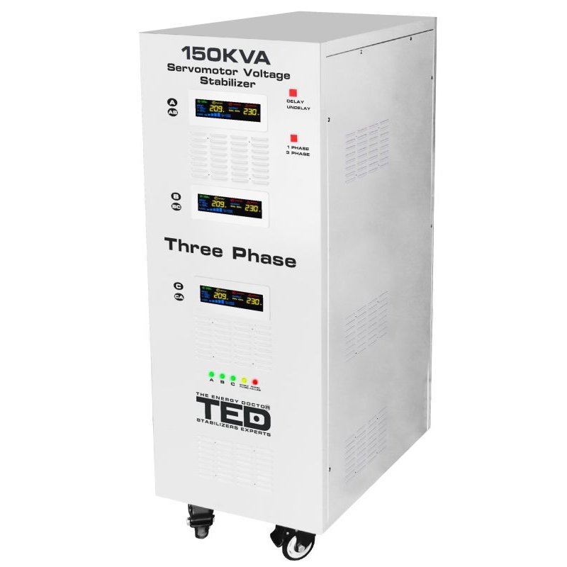 Stabilizator Tensiune Trifazat 150kVA Ted Electric