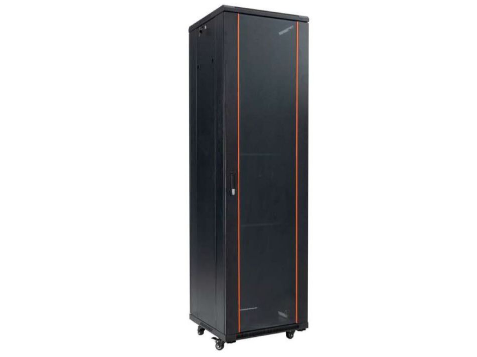 Rack 42U Safer 800kg - Sticlă Securizată