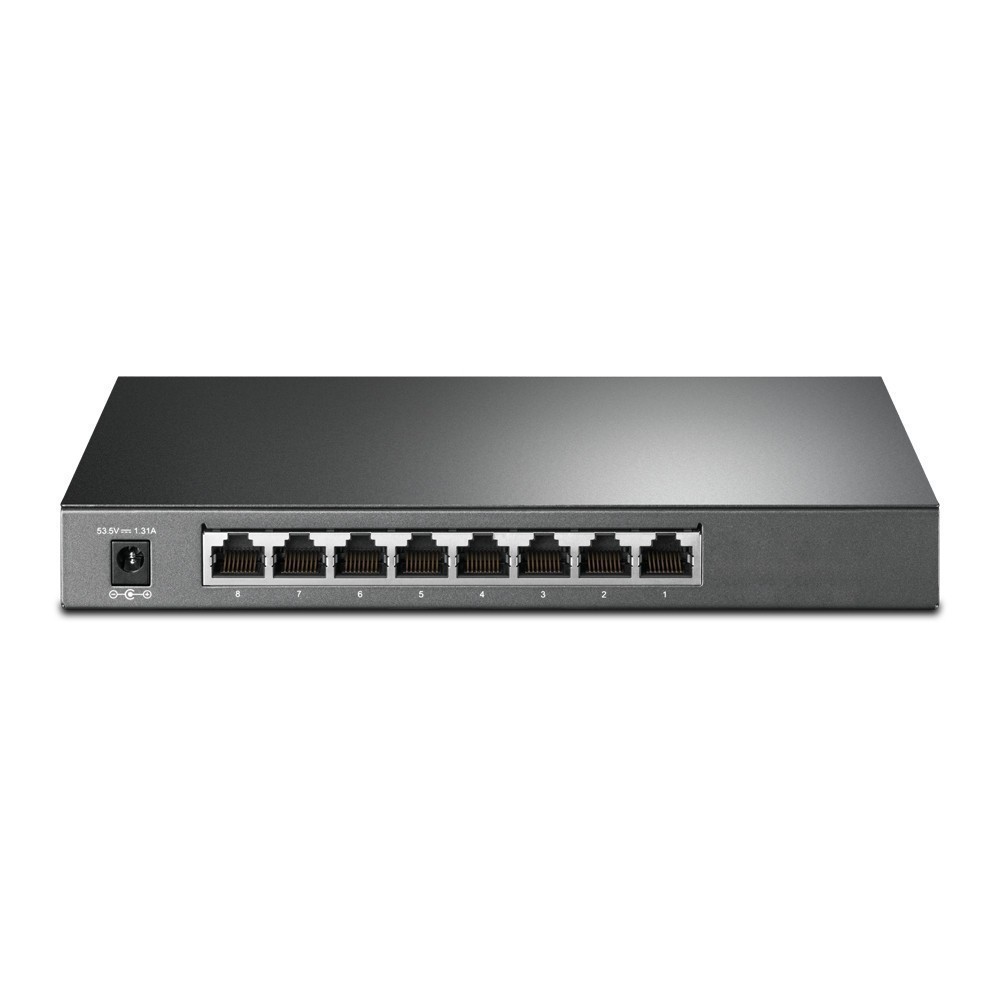 Switch TP-LINK TL-SG2008P 8 Porturi Gigabit PoE+ 65W - imagine 3