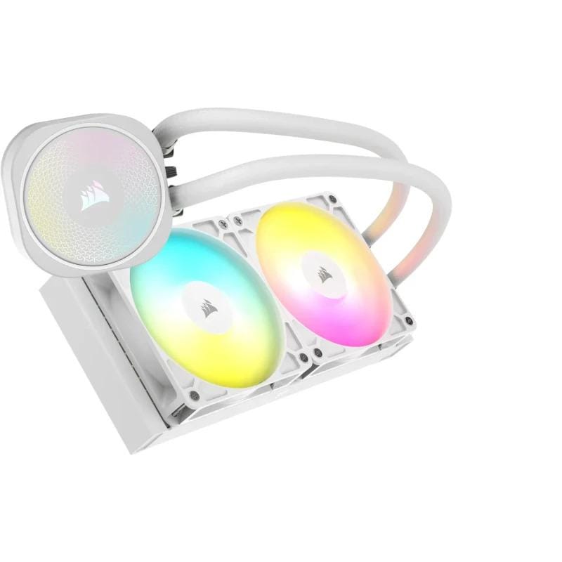 Cooler Corsair Nautilus 240 RS ARGB Alb | Performanță RGB - imagine 3