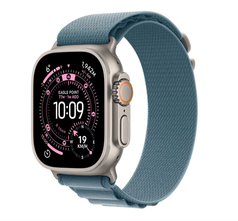 Apple Watch Ultra 3 GPS+Cellular 49mm - Titaniu Natural - imagine 3