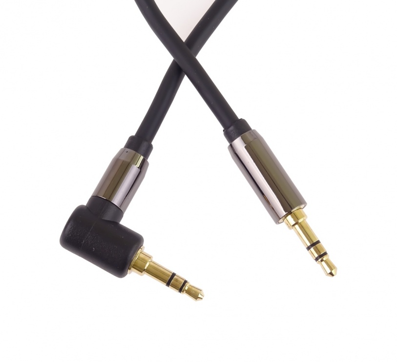 Cablu Audio Jack 3.5mm 5m Unghi 90° OEM
