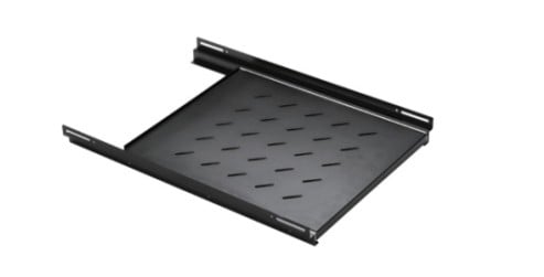 Tava culisantă Safer 550mm rack 800mm, 30kg, negru