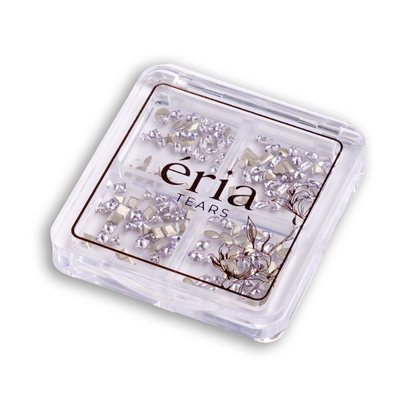 Éria Tears Light Sapphire - Cristale Nail Art