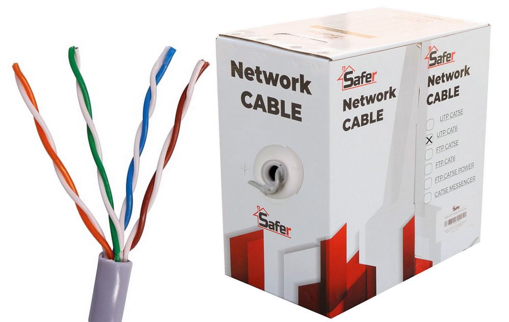 Cablu Retea UTP Cat6 Safer 305m