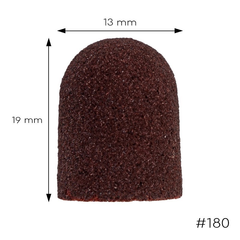 Capison Pedichiura 13x19 mm Duritate 180, 10 Buc, Nailshop