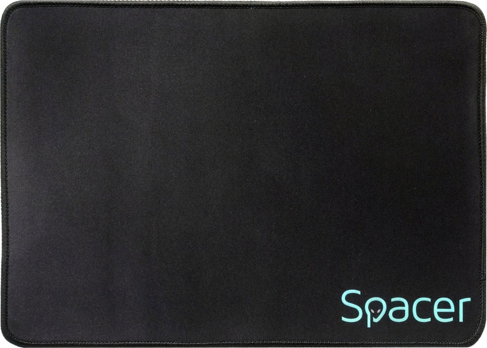 Mousepad Gaming Spacer Negru 350x250mm - Control și Precizie