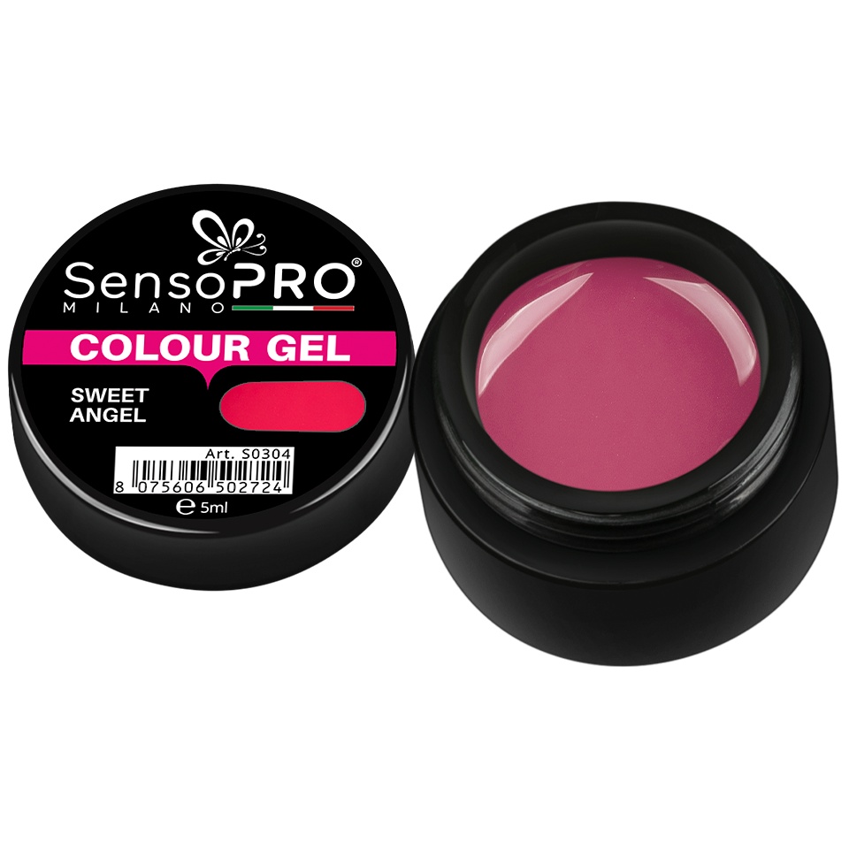 Gel UV Colorat Sweet Angel 5ml SensoPRO Milano