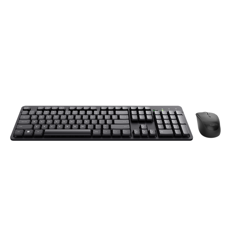 Kit Wireless Trust Ody II - Tastatură Silentioasă și Mouse 1600 DPI - imagine 2
