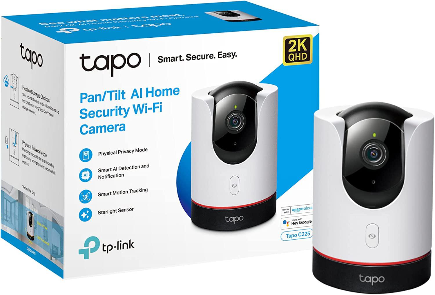Camera Supraveghere WiFi TP-Link Tapo C225 2K QHD - 360°