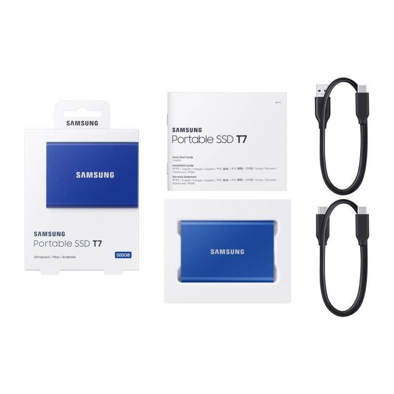 SSD Extern Samsung 1TB USB 3.1 Blue - Stocare Rapidă Portabilă - imagine 4