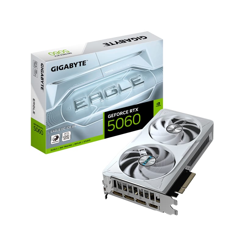 Placă Video RTX 5060 EAGLE OC ICE 8GB GDDR7 Gigabyte - imagine 2