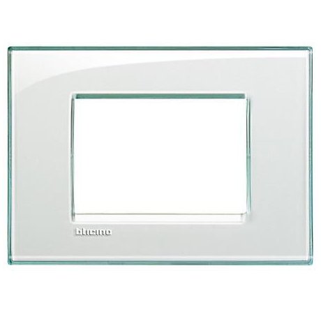 Rama Ornat 3 Modul Aquamarine Bticino