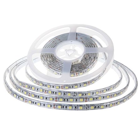 Banda LED V-TAC 24V 10M IP65 4000K