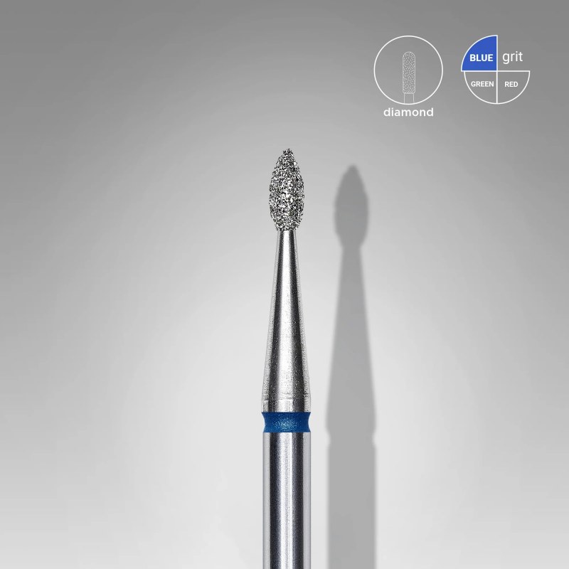 Capăt freză diamant Staleks Expert picătură 1,6 mm