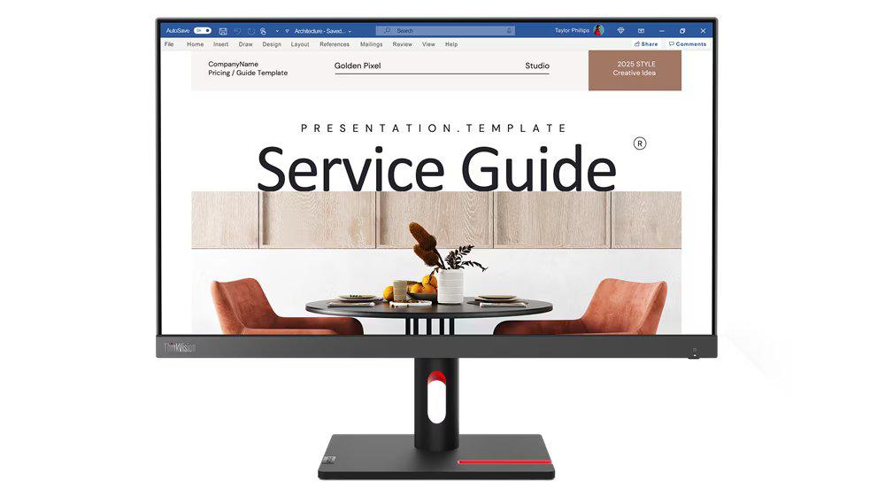 Monitor Lenovo ThinkVision S24i-30 23.8" IPS FHD 100Hz