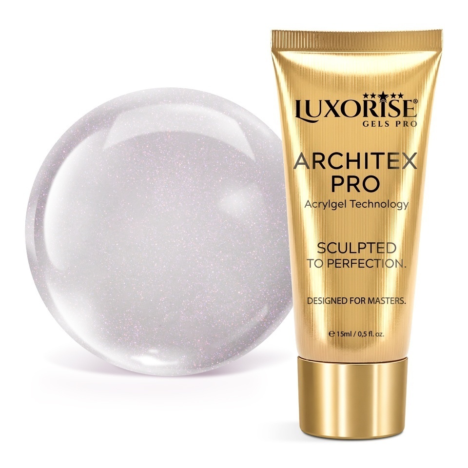 Polygel LUXORISE ARCHITEX PRO - Intense Elegance Collection, Smoked Amethyst, 15ml