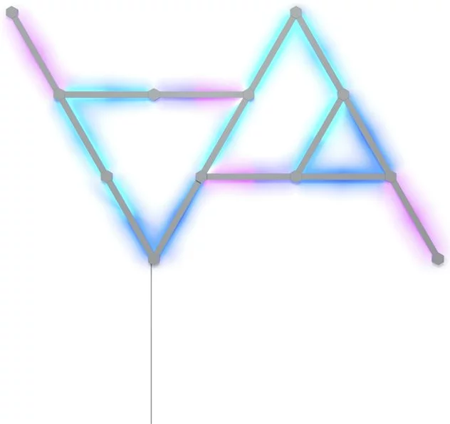 Nanoleaf Lines Starter Kit: Iluminare RGBW Smart Wi-Fi - imagine 3