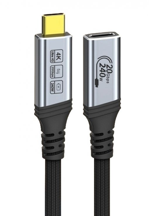 Cablu prelungitor USB-C 3.2 240W 20Gbps 3m Oem