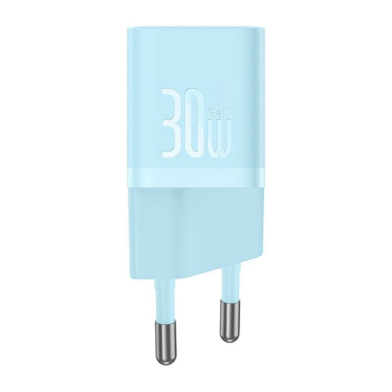 Incarcator Retea Baseus Mini GaN5 30W USB-C - Albastru