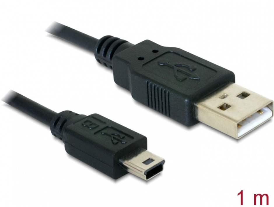 Cablu USB 2.0 la Mini-B 5p 1m Delock
