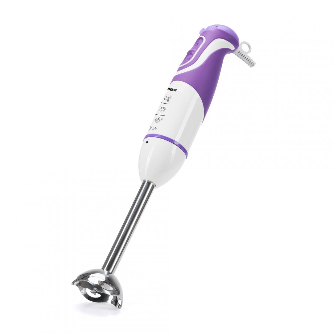 Blender de Mână Heinner HB-600UV 600W - 5 Viteze + Accesorii - imagine 3