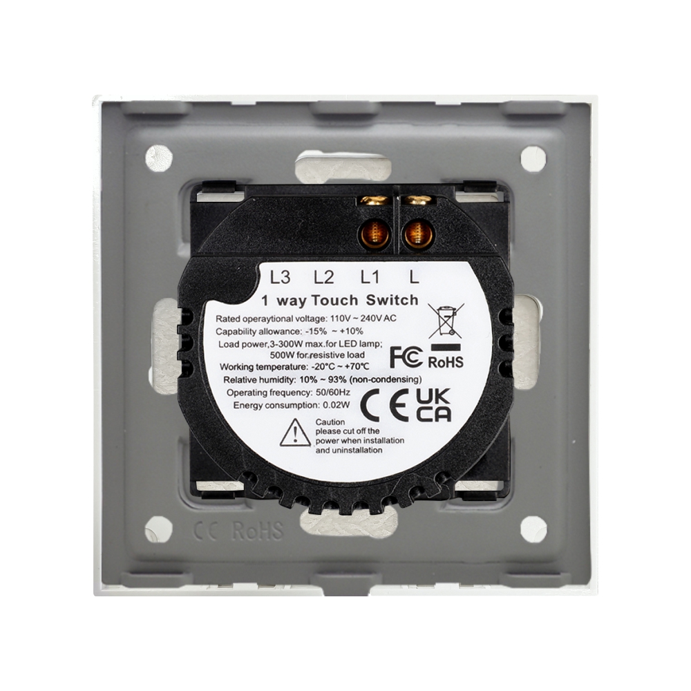 Intrerupator Touch Marmura LUXION, 500W - imagine 4