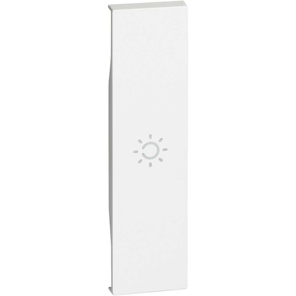 Tasta Iluminabilă Bticino KW01A, Alb, 1 Modul